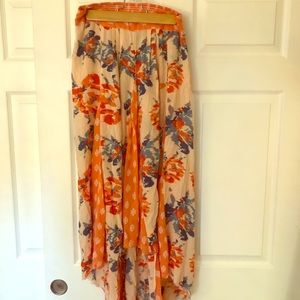 Free People high/low skirt